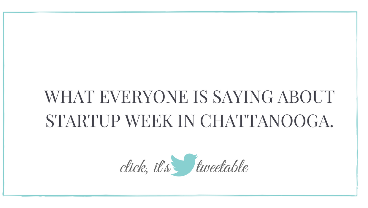 startup week chattanooga tn