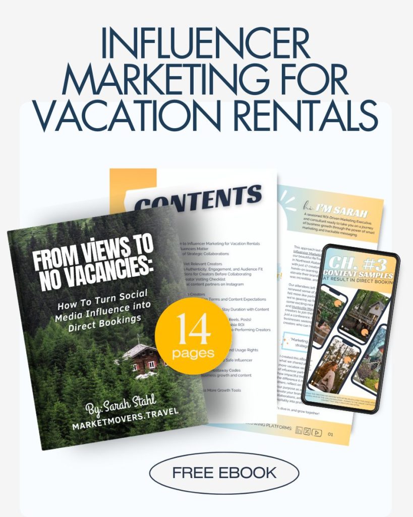 influencer marketing for vacation rentals