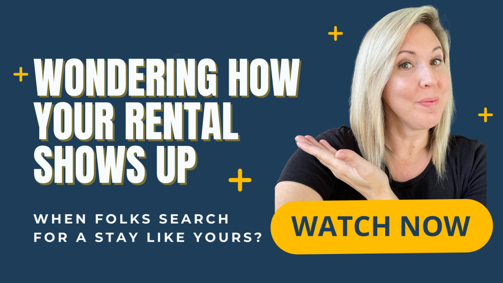 learn how your vacation rental property is showing up from a guests perspective with this vacation rental visibility audit by sarah stahl