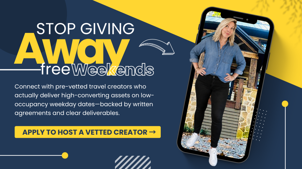 vacation rental creator marketing